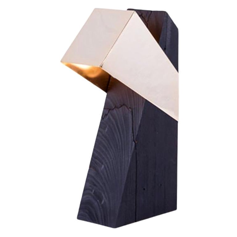 Viga - Lampe de bureau contemporaine faite à la main minimaliste limitée par Caio Superchi en vente
