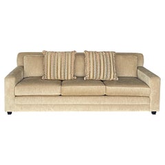 Large Custom-Made Sofa by Gulf Upholstery with Loose Seat & Back Cushions