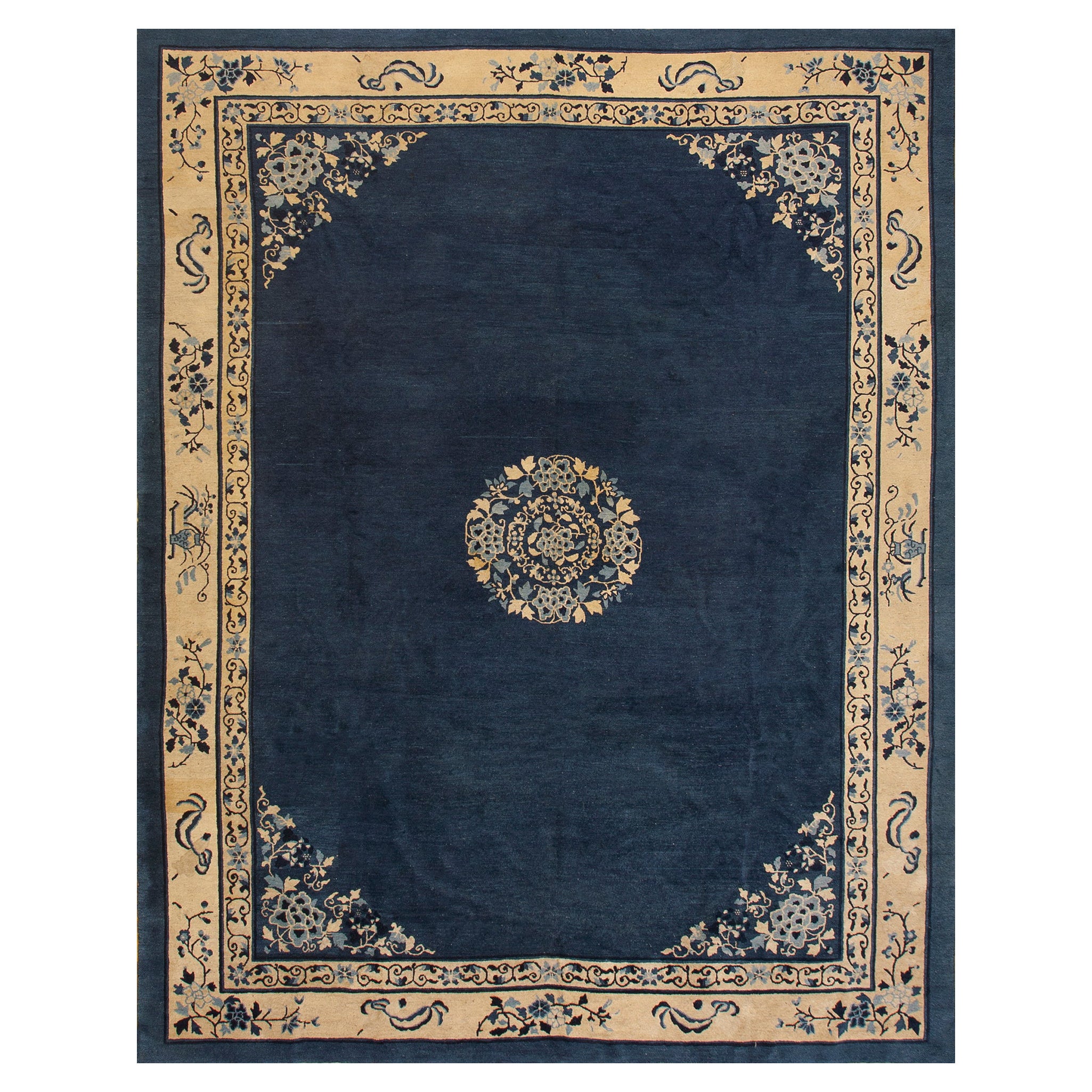 Early 20th Century Chinese Peking Carpet ( 9'2'' x 11'8'' - 279 x 356 )
