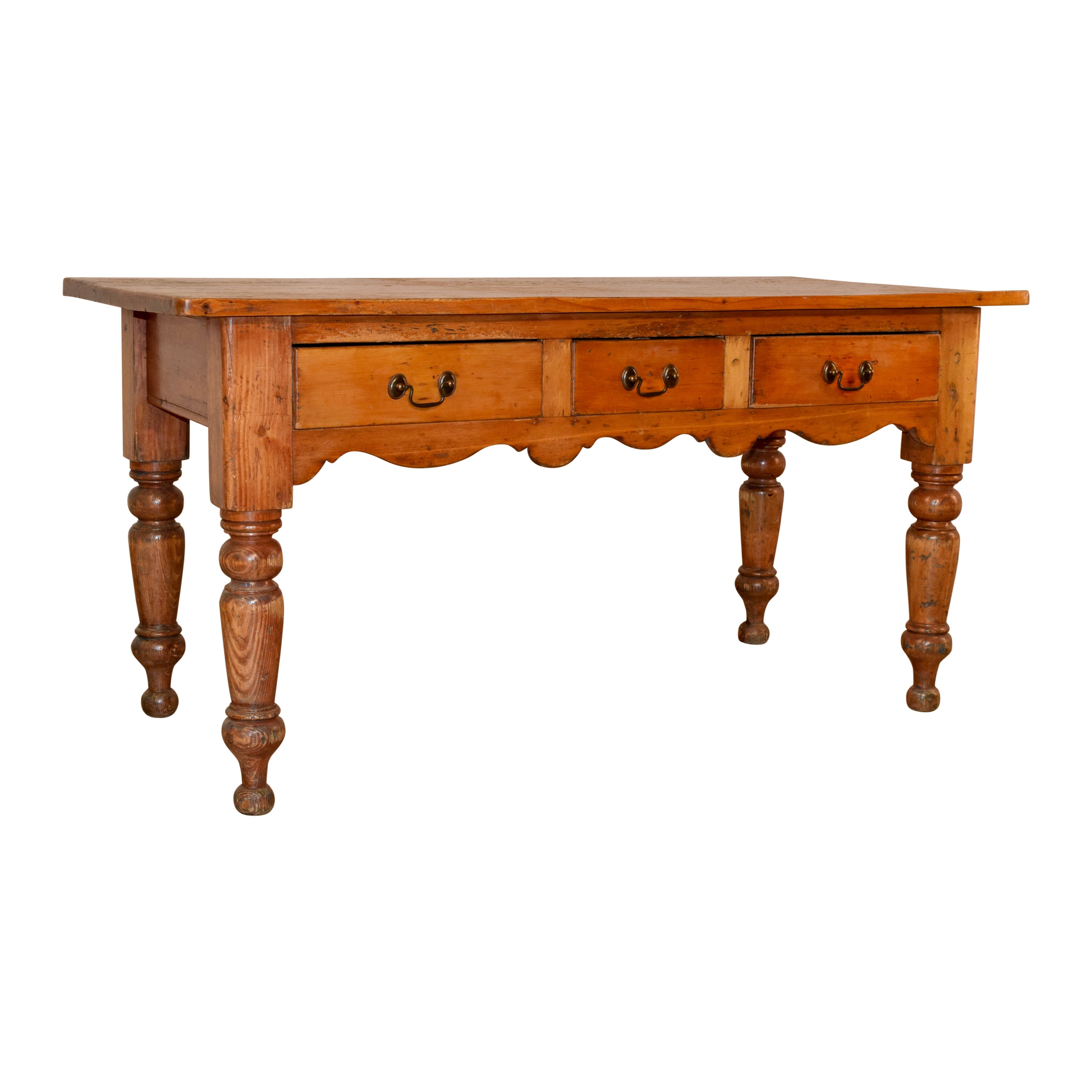 19th Century Harvest Table For Sale