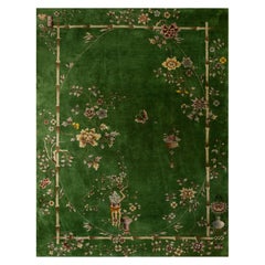 1920s Chinese Art Deco Carpet By Nichols Workshop ( 8 9'' x 11'4'' - 266 x 345 )