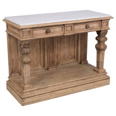 Antique Baroque Carved Console