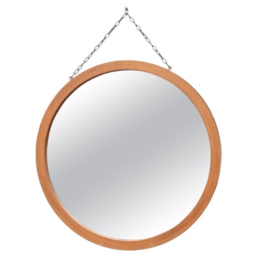 Scandinavian Wall Mirror by Glas Master, Markaryd For Sale at 1stDibs