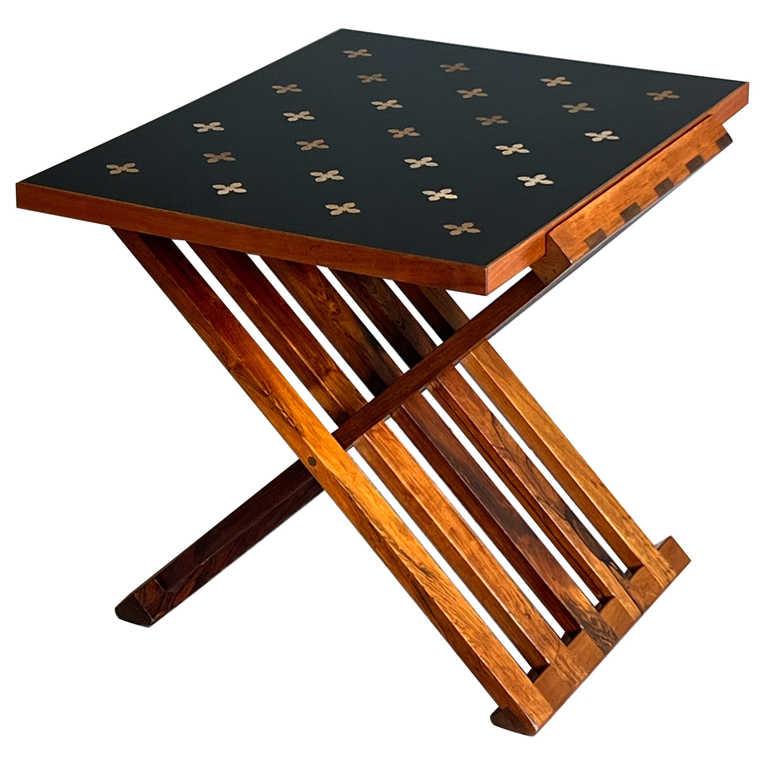 Parquetry Occasional or Side Table by Edward Wormley for Dunbar