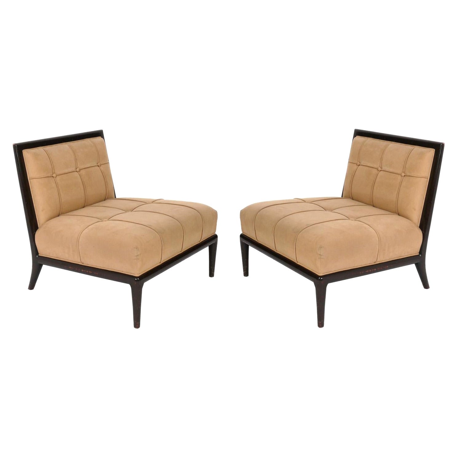 Nancy Corzine Slipper Lounge Chairs