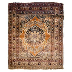 Handgefertigter antiker Täbriz-Teppich im Hajalili-Stil, 1880er Jahre, 1B880
