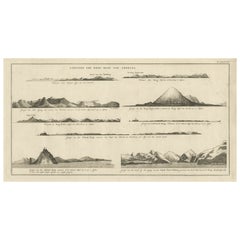 Early Coastal Views of Various Islands of the American West Coast, 1803