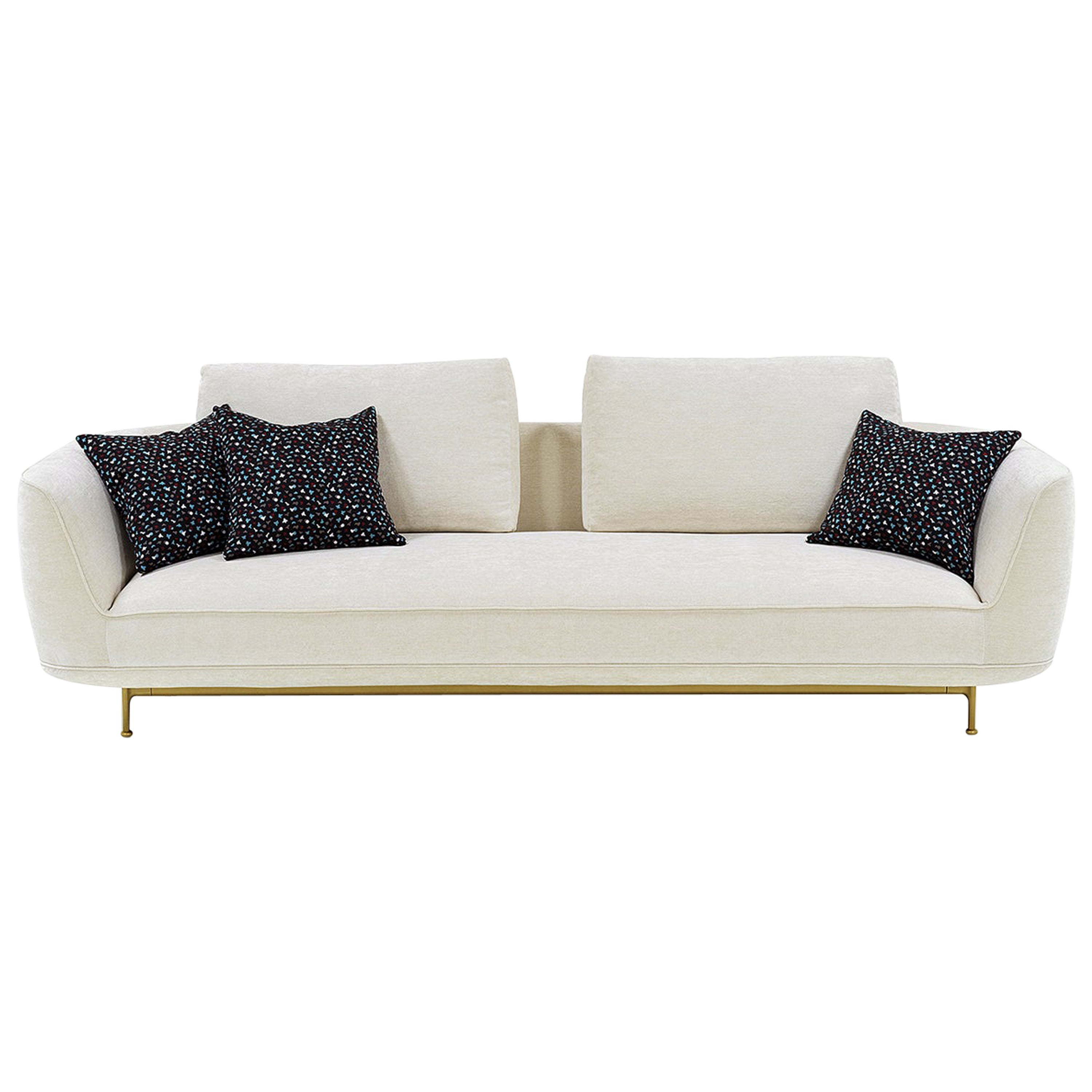 Anpassbares Wittmann Andes-Sofa entworfen von Luca Nichetto