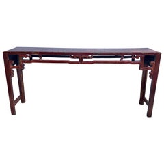 Antique Large 19th Century Chinese Altar Table