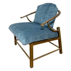 Mastercraft Hollywood Regency Empress Lounge Chair by Pengelly, circa 1960s