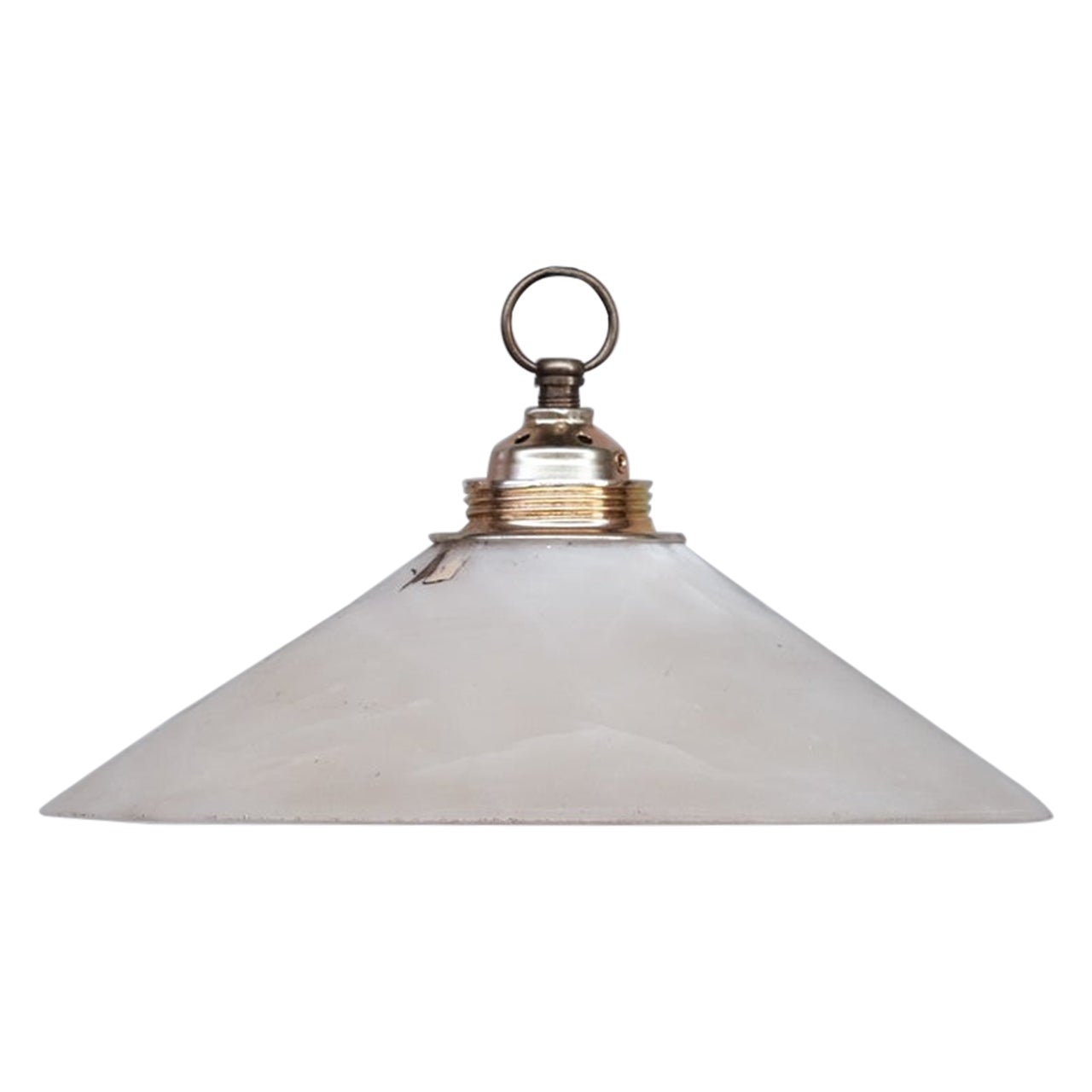 Four MidCentury Ceramic Pendant Lights For Sale at 1stDibs