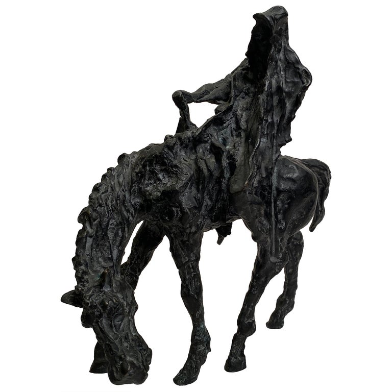 Augusto Murer 'Vinti' Bronze Sculpture, 1978 For Sale
