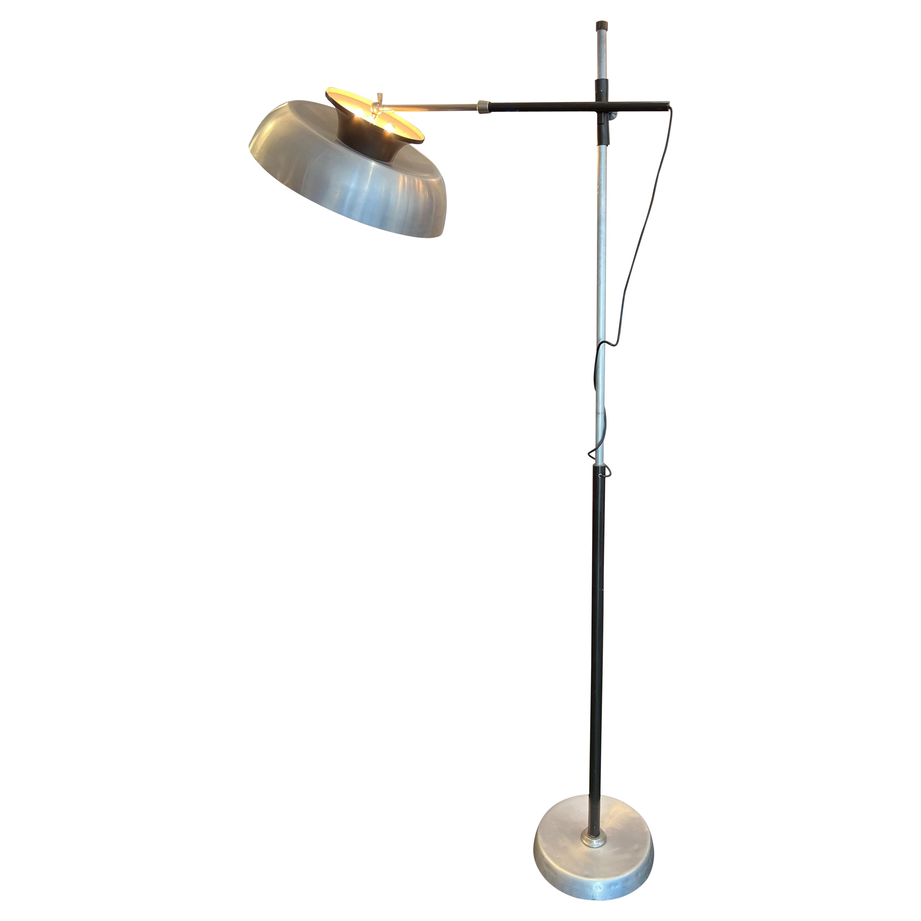 Rare Oscar Torlasco Articulated Floor Lamp For Sale