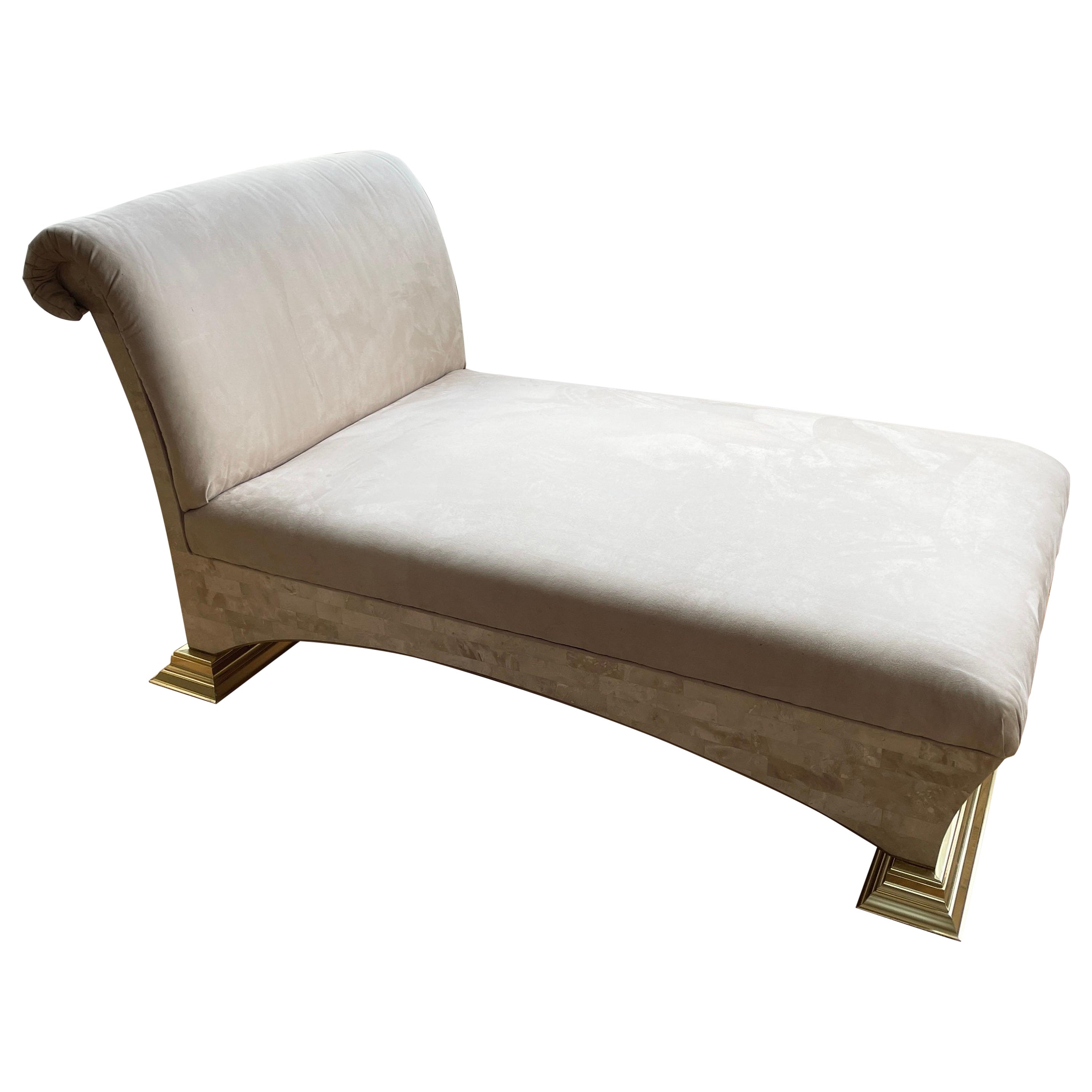 Tessellated Marble Daybed by Maitland Smith For Sale