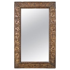 Gilded Wood Italian Mirror