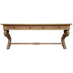 Early 20th Century German Pharmacy Console Table