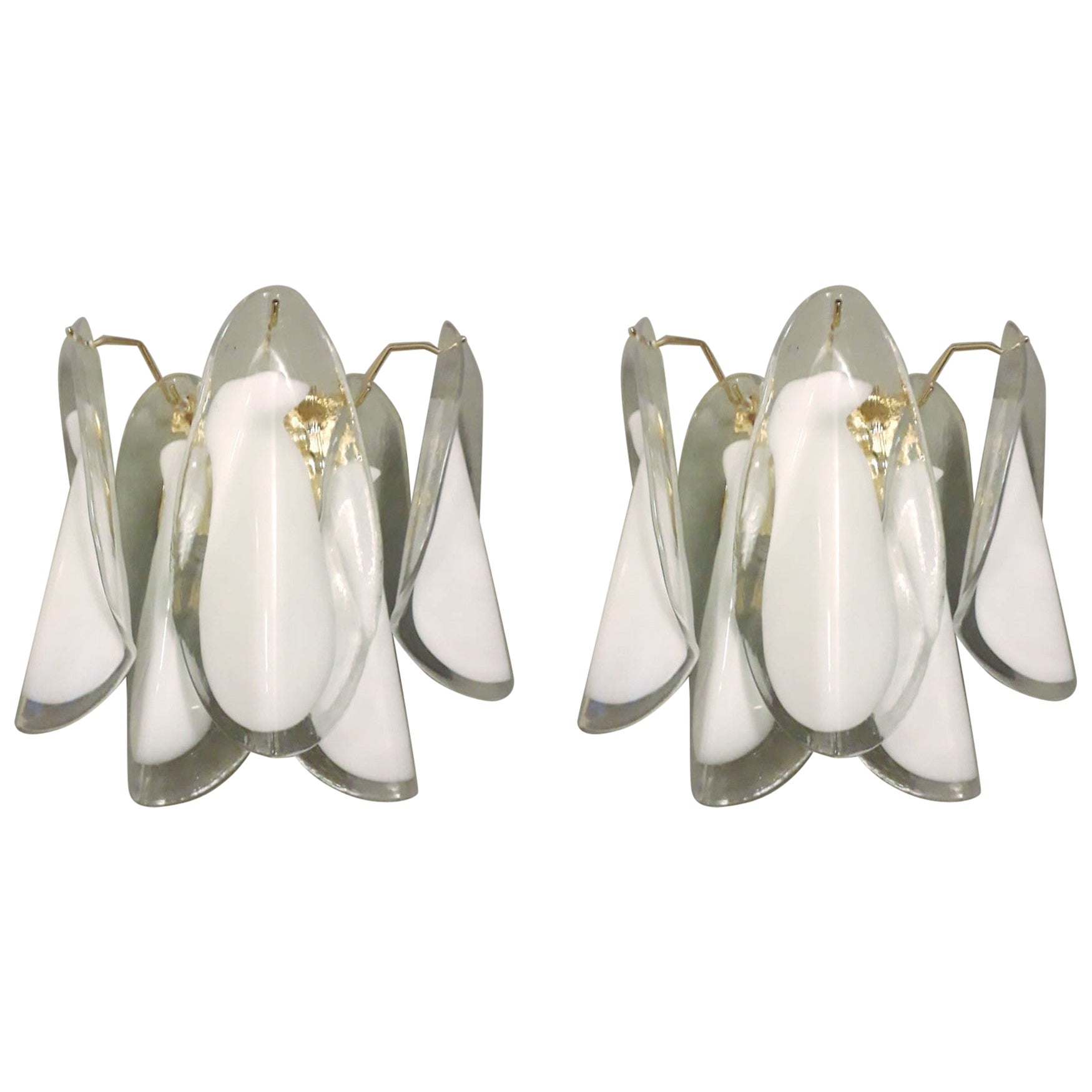 Pair of Rondine Sconces For Sale