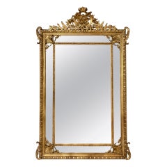 Miroir de style Louis XVI du XIXe siècle