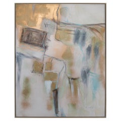 Eveline Brodsky Contemporary Impressionism Wood Framed Acrylic Painting Canada