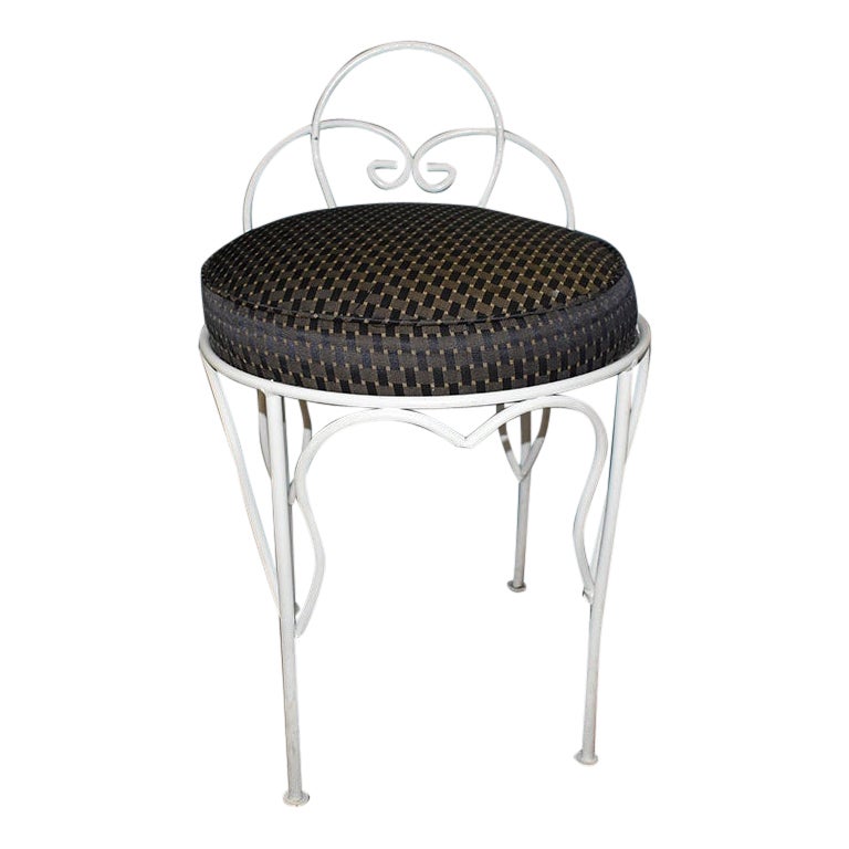 Upholstered Vanity Chair, Small Vanity Chair With Wheels