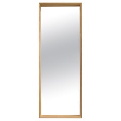 Floor Standing Handmade Large Format Hardwood Ash Mirror