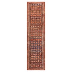 Late 19th Century NW Persian Kurdish Carpet ( 3'4'' x 12'8''- 102 x 386 )