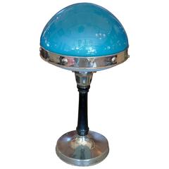 French Art Deco Ilrin Signed L. Bosi Table Lamp