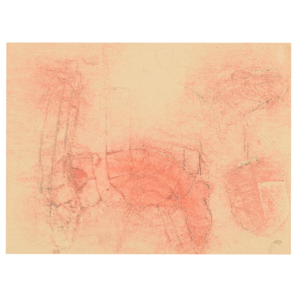 Selma Daffre, Artista brasiliana quotata in borsa, Collografia su carta, "Linhas".