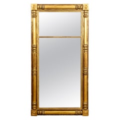 Antique Gilded Federal Mirror