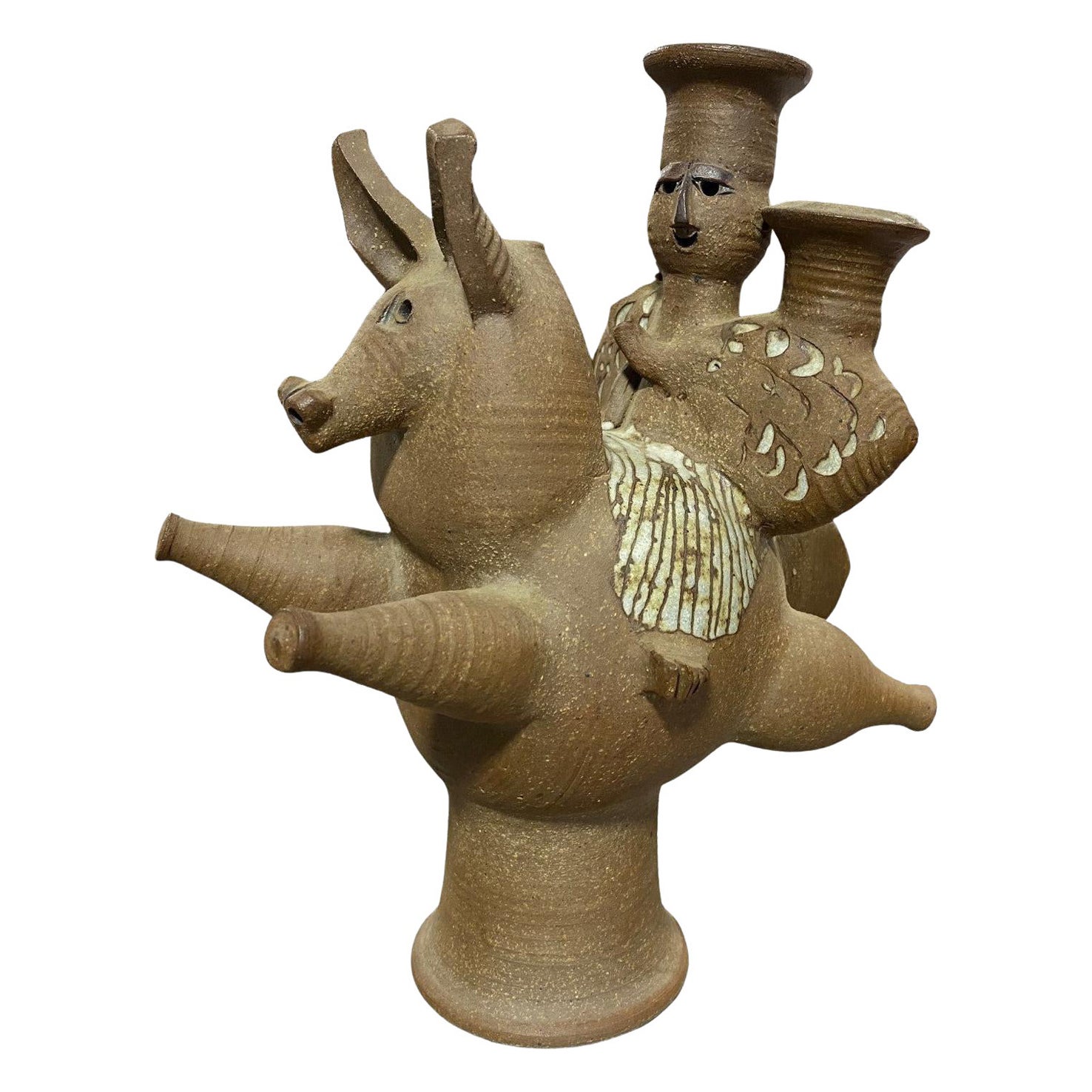 Dora De Larios Signed Mexican American California Studio Pottery Sculpture