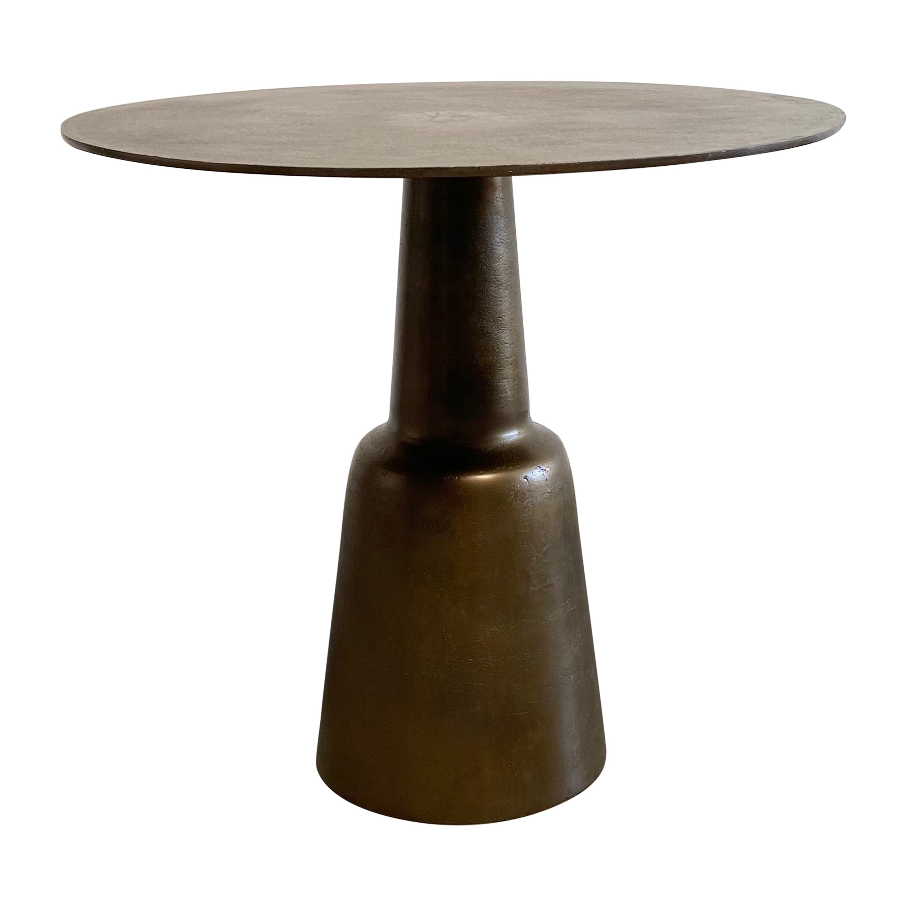 Original BrassFooted Bistro Table For Sale at 1stDibs