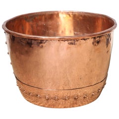 Antique English Copper Log Bin _ whereabouts unknown