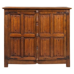 Gothic Cupboard from Flanders or Northern France