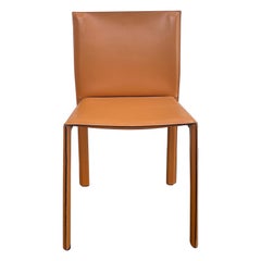 Cab Leather Chair Inspired by Mario Bellini