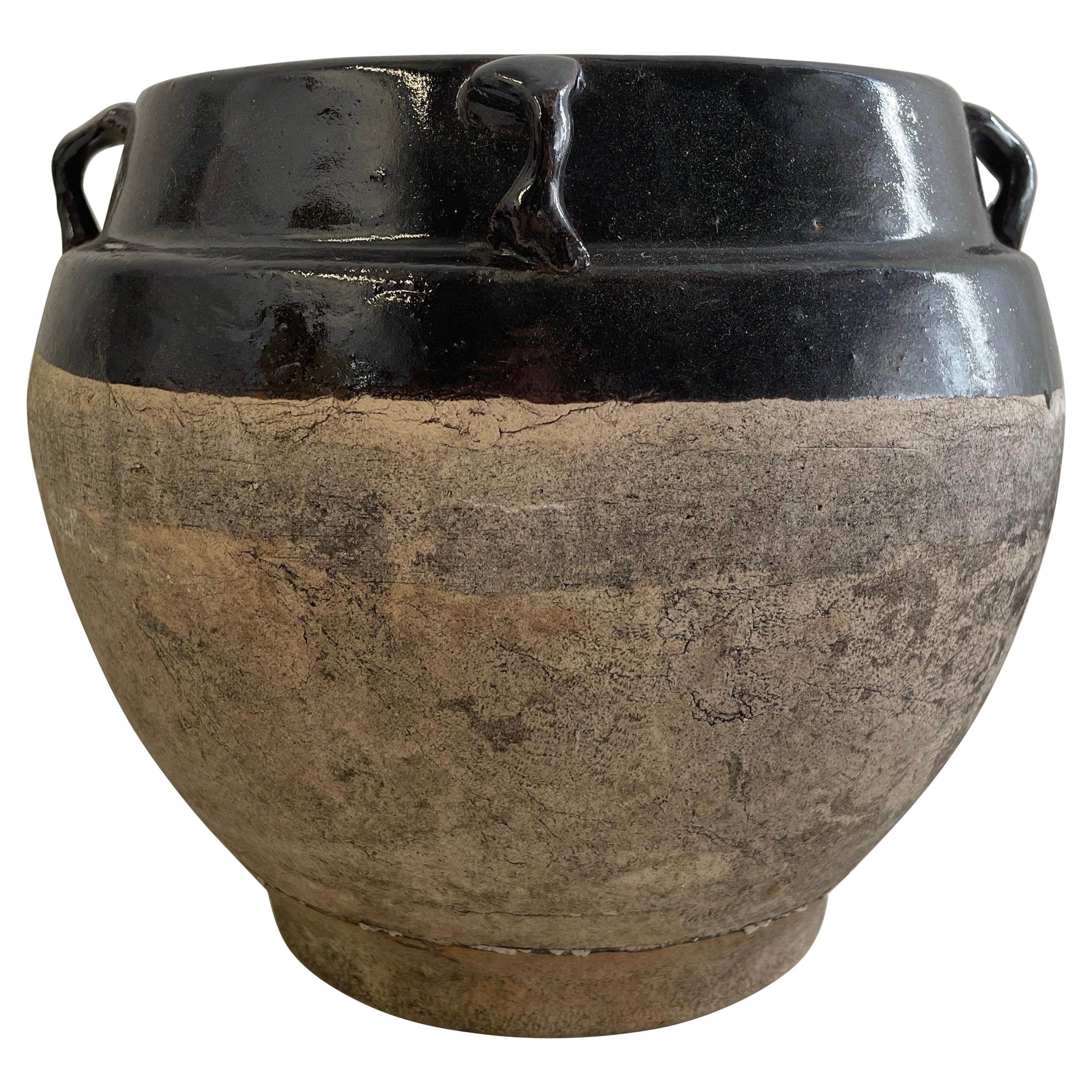Vintage Matte Clay Oil Pottery For Sale at 1stDibs