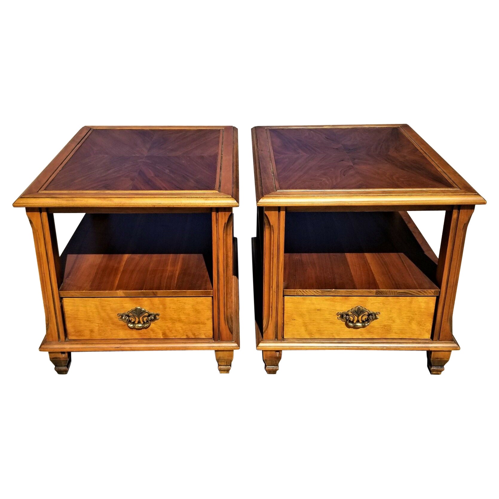 Vintage Mid-Century Modern End Tables For Sale