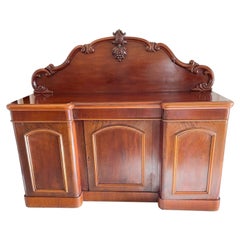 Antique Victorian Quality Mahogany Sideboard