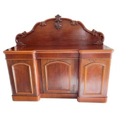 Retro Victorian Quality Mahogany Sideboard