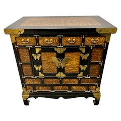 Retro Korean Tansu Scholar's Chest Asian Cabinet