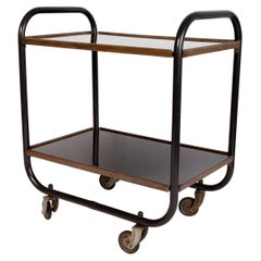 Mid Century Bar Cart Drinks Trolley, Frank Guille England, C.1950