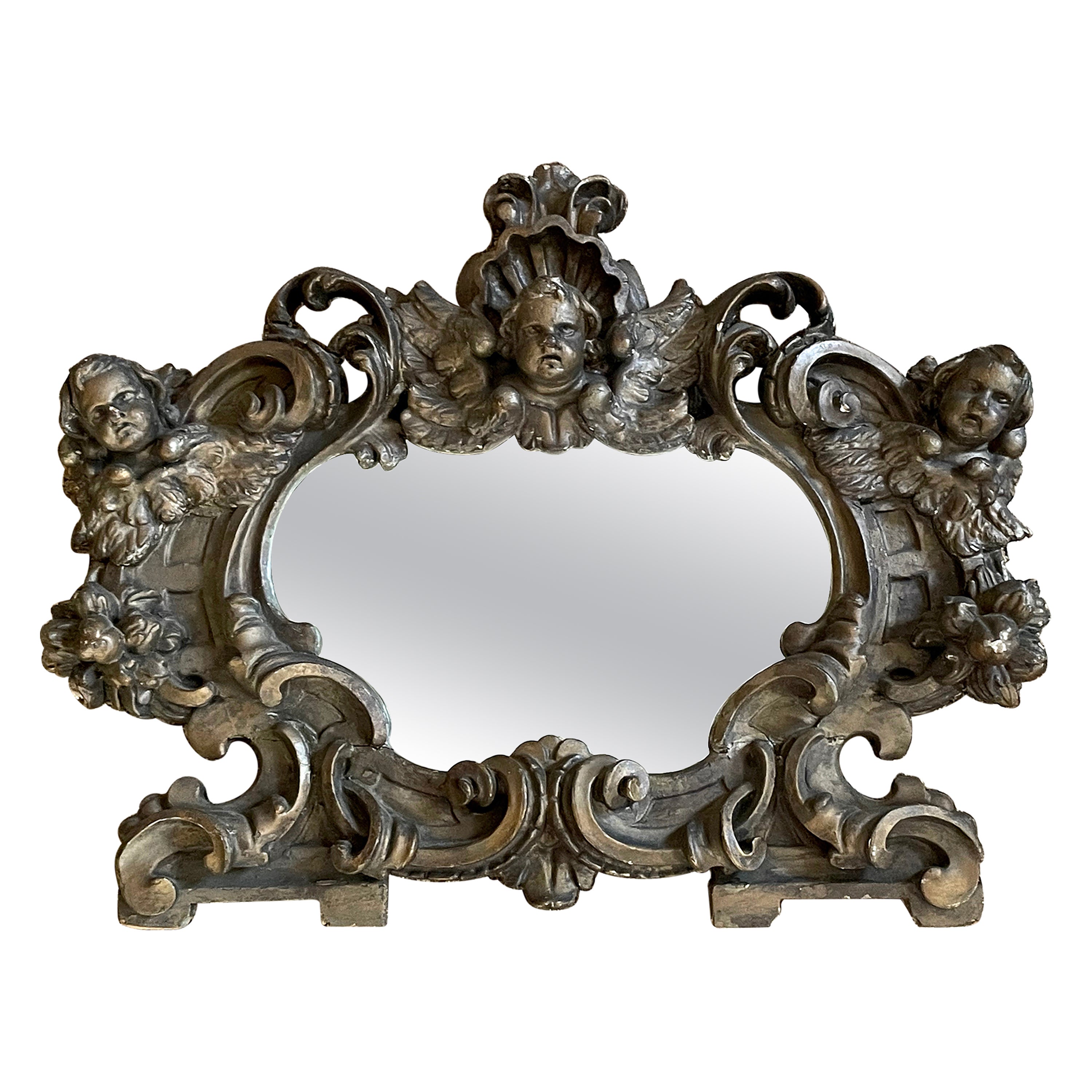 Miroir néo-baroque italien 