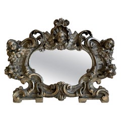 Antique Italian Neo-Baroque Mirror 