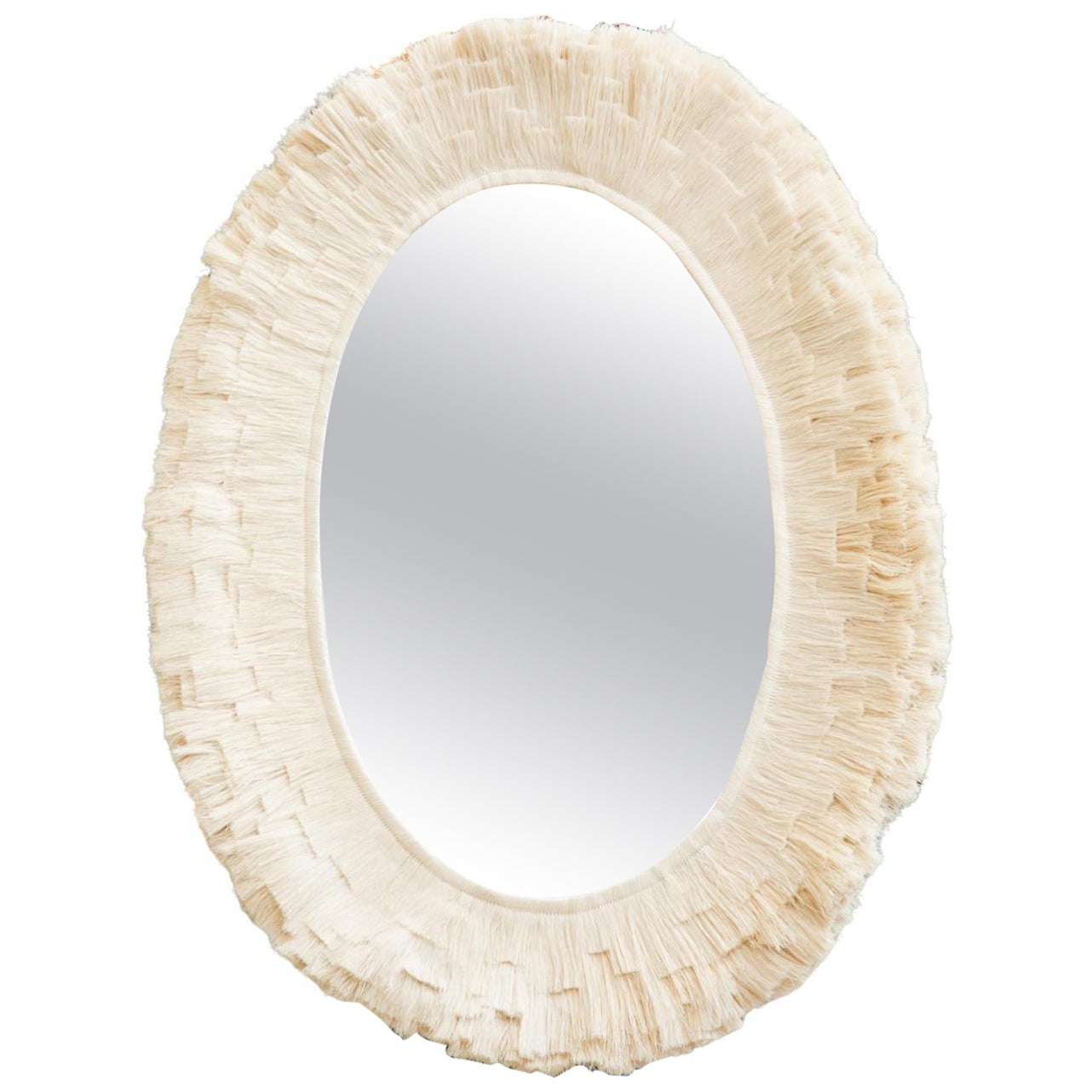 Oval Mirror by Caralarga