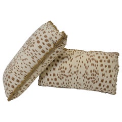 Pair Downfilled Lumbar Pillows