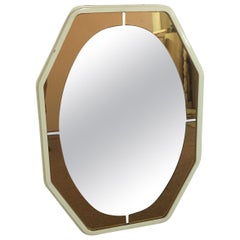 Miroir, Murano, Italie, 70 cm, fer