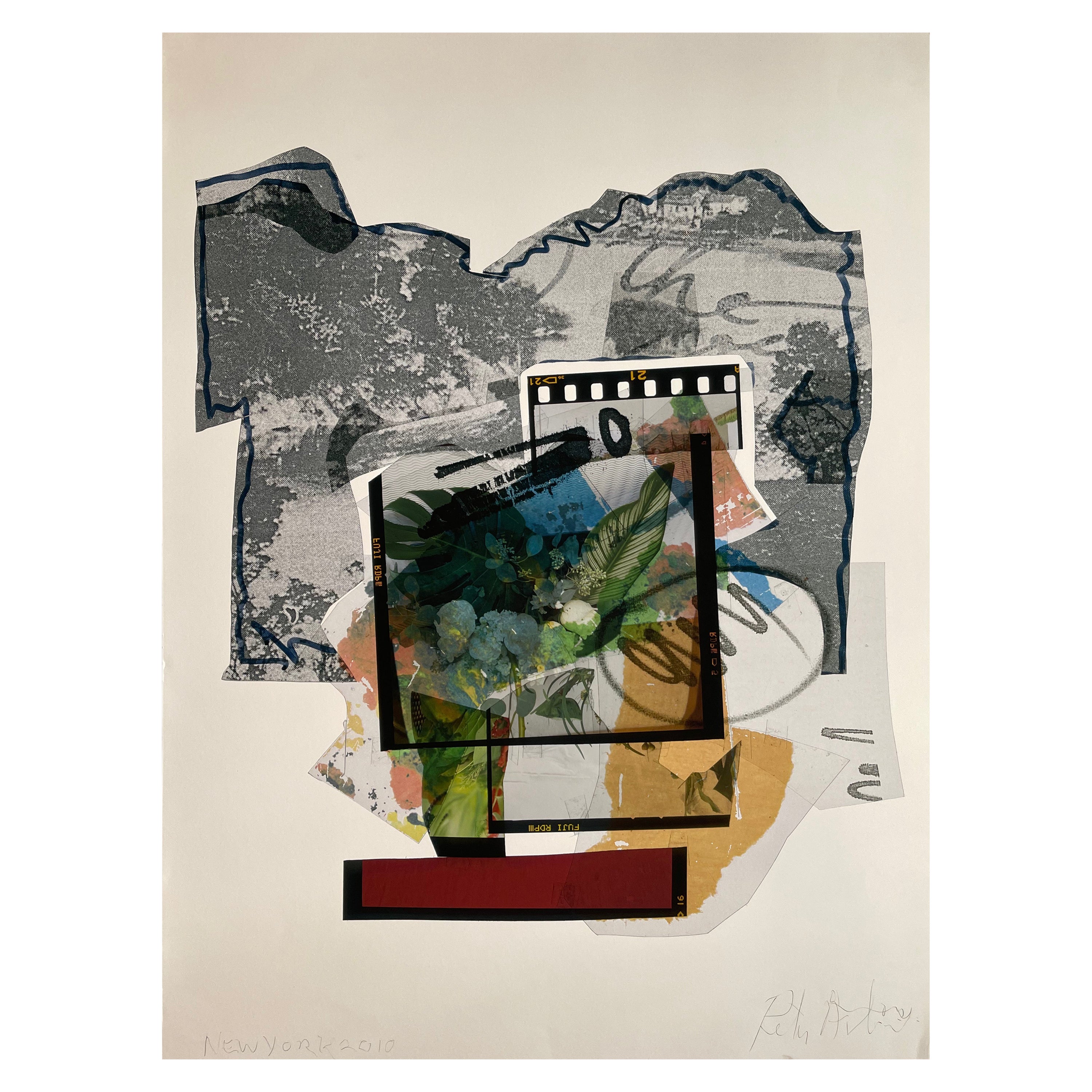 "Summer Flowers In The Catskills" Abstrakter Expressionistischer Druck von Peter Astrom im Angebot