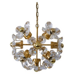 Vintage Gorgeous Mid Century Sputnik Chandelier or Pendant Lamp Dandelion by Palwa 1960s