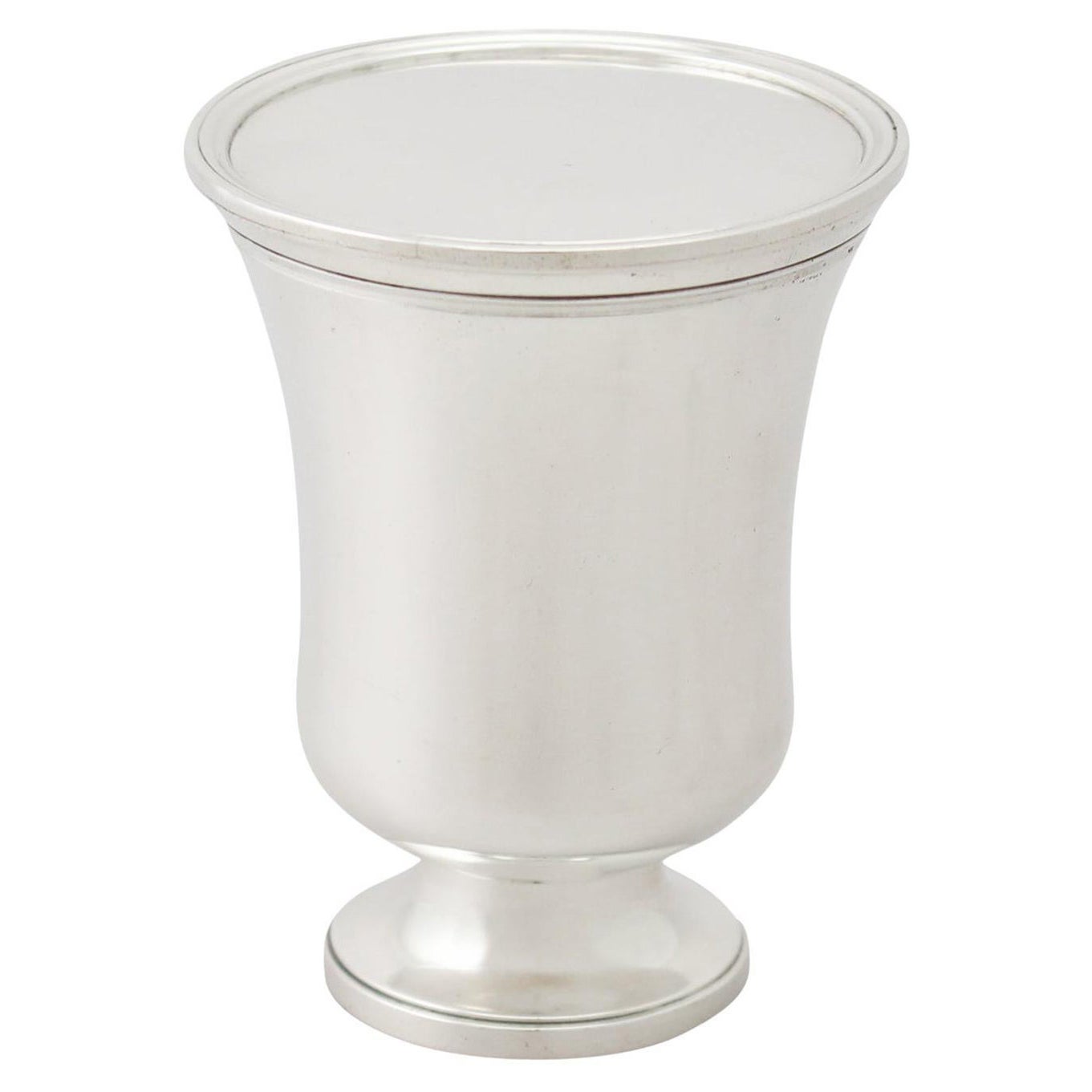 Communion Beaker und Wafer Tazza aus Sterlingsilber aus dem 19. Jahrhundert im Angebot