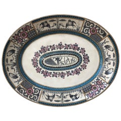 Oversize 19th Century English Chinoiserie Platter Bates Gildea & Walker