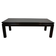 Black Lacquer Coffee Table